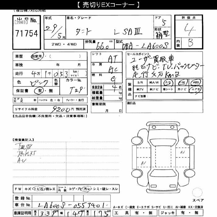 DAIHATSU TANTO
