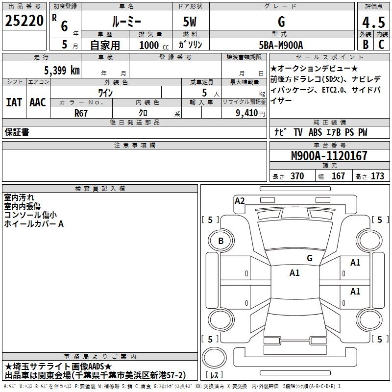 TOYOTA ROOMY