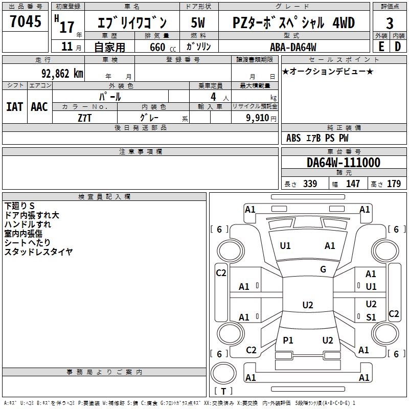 SUZUKI EVERY