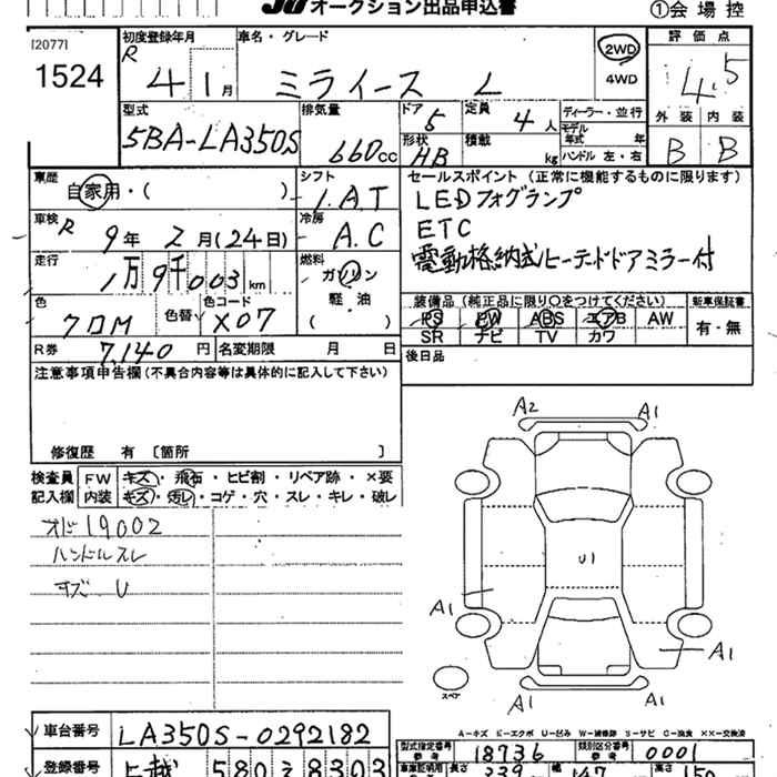 DAIHATSU MIRA E:S