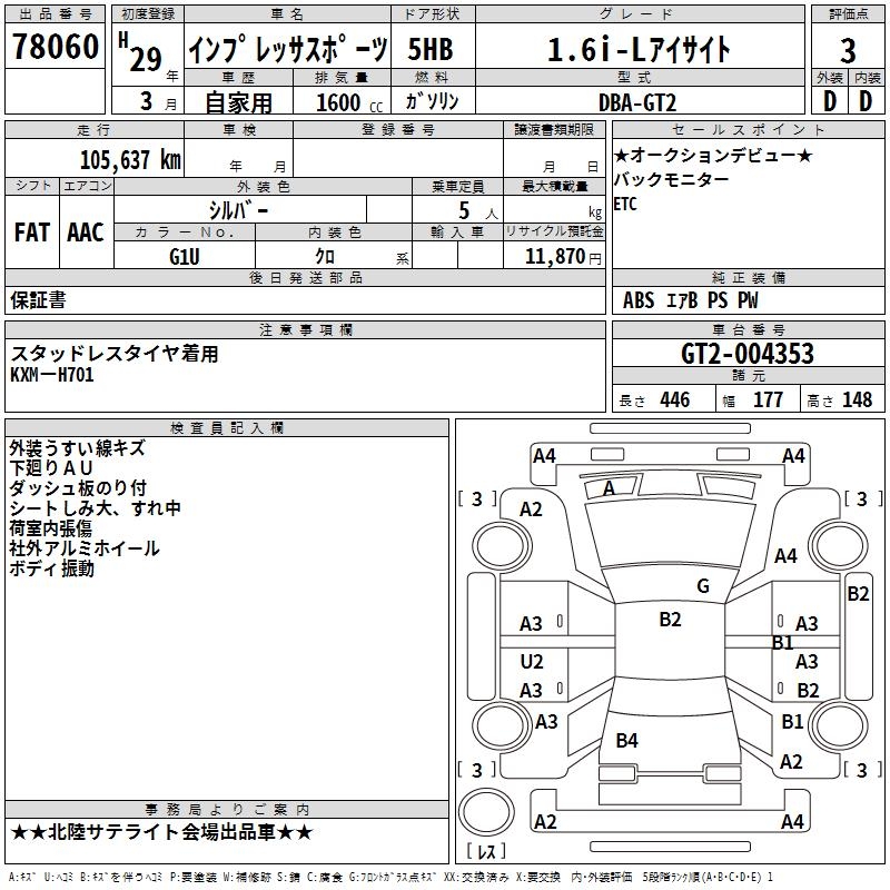 SUBARU IMPREZA