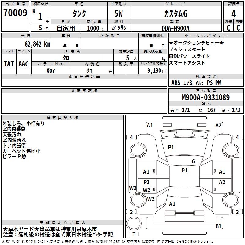 TOYOTA TANK