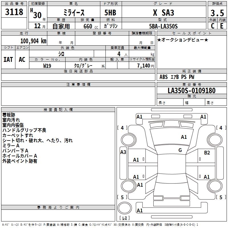DAIHATSU MIRA E:S