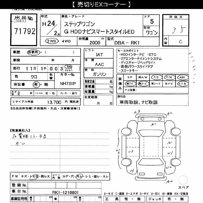 HONDA STEPWGN