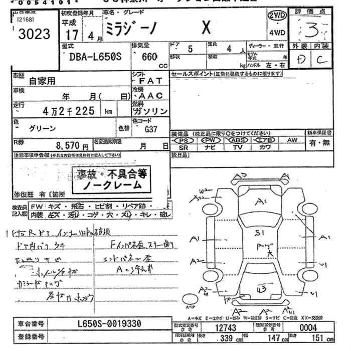 DAIHATSU MIRA GINO