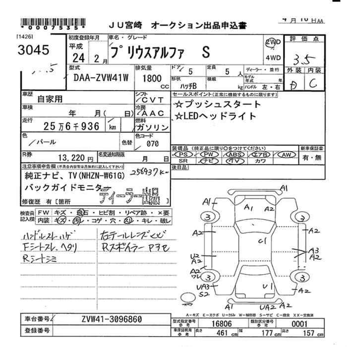 TOYOTA PRIUS ALPHA
