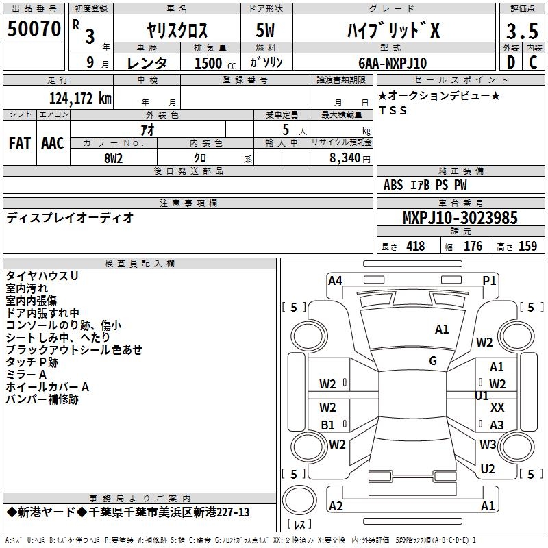 TOYOTA YARIS CROSS