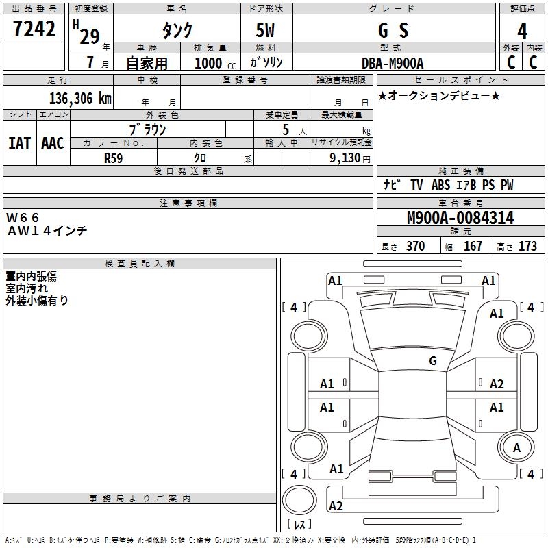 TOYOTA TANK