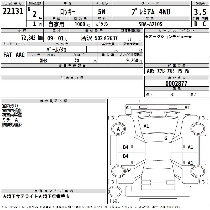 DAIHATSU ROCKY