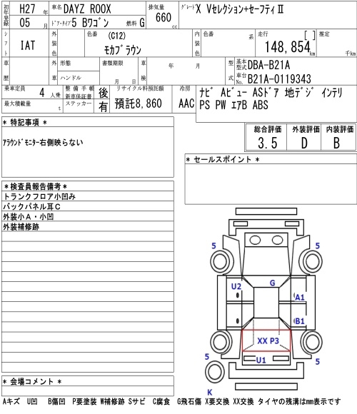 NISSAN DAYZ ROOX