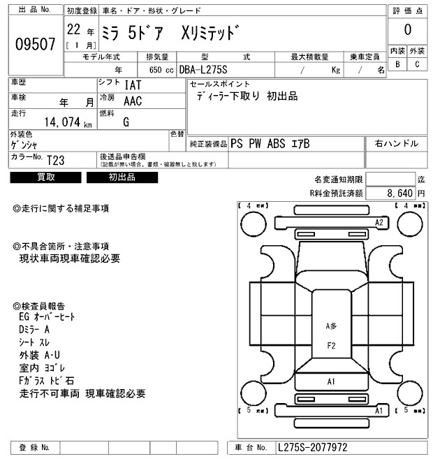 DAIHATSU MIRA