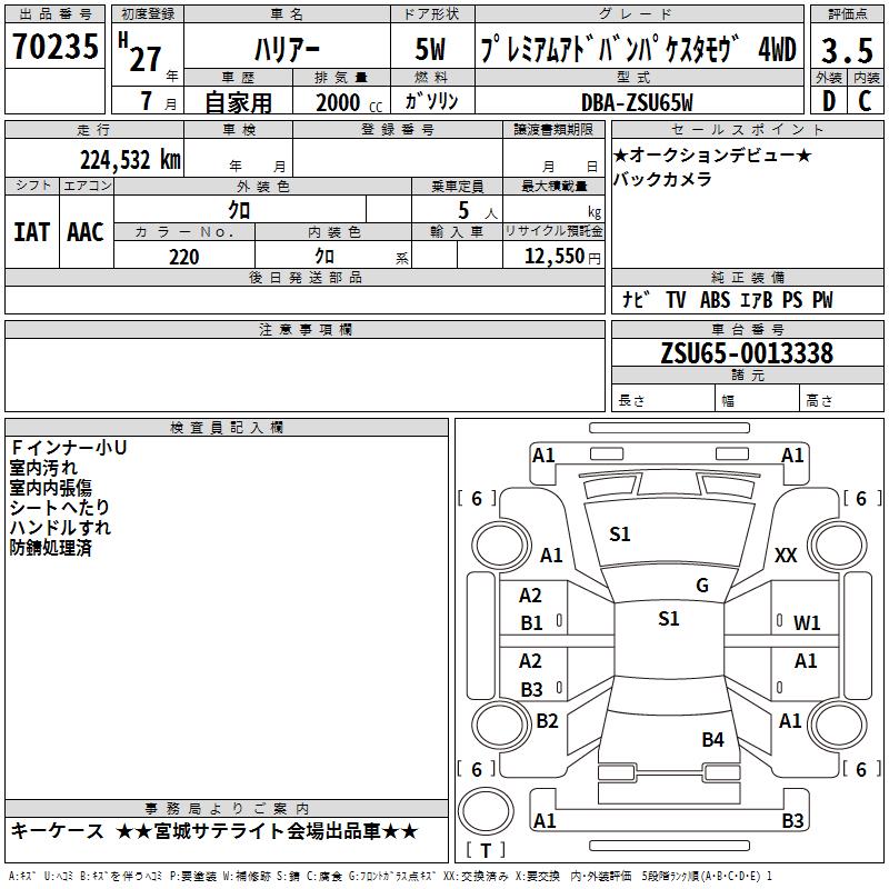 TOYOTA HARRIER