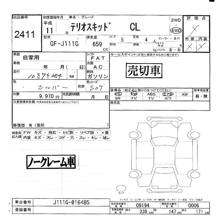 DAIHATSU TERIOS KID