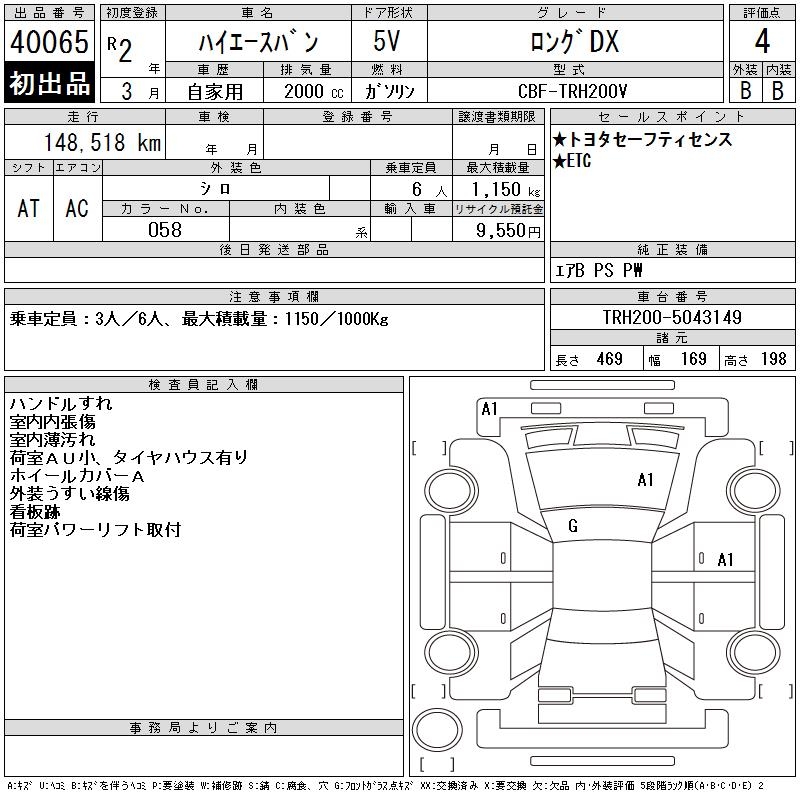 TOYOTA REGIUS ACE