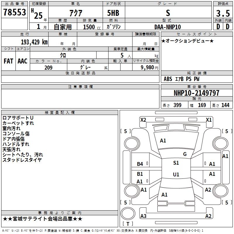 TOYOTA AQUA