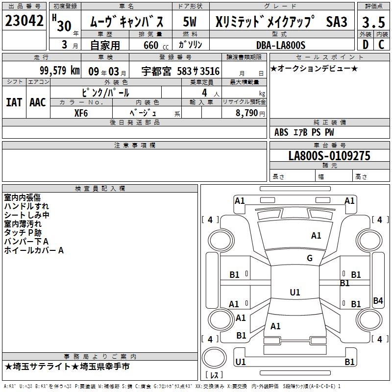 DAIHATSU MOVE CANBUS
