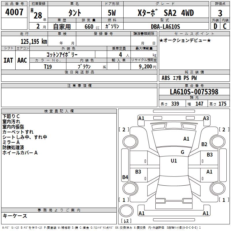 DAIHATSU TANTO