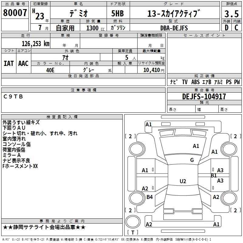 MAZDA DEMIO