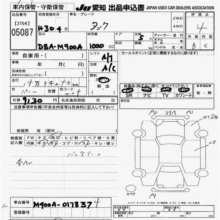 TOYOTA TANK