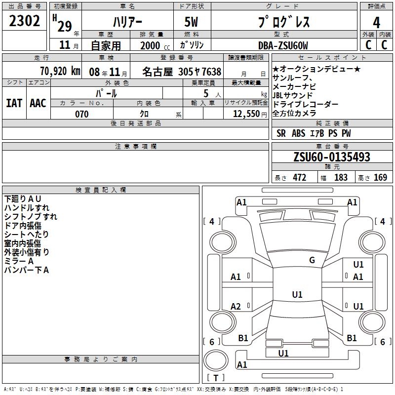 TOYOTA HARRIER