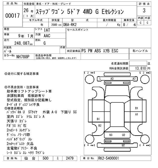 HONDA STEPWGN