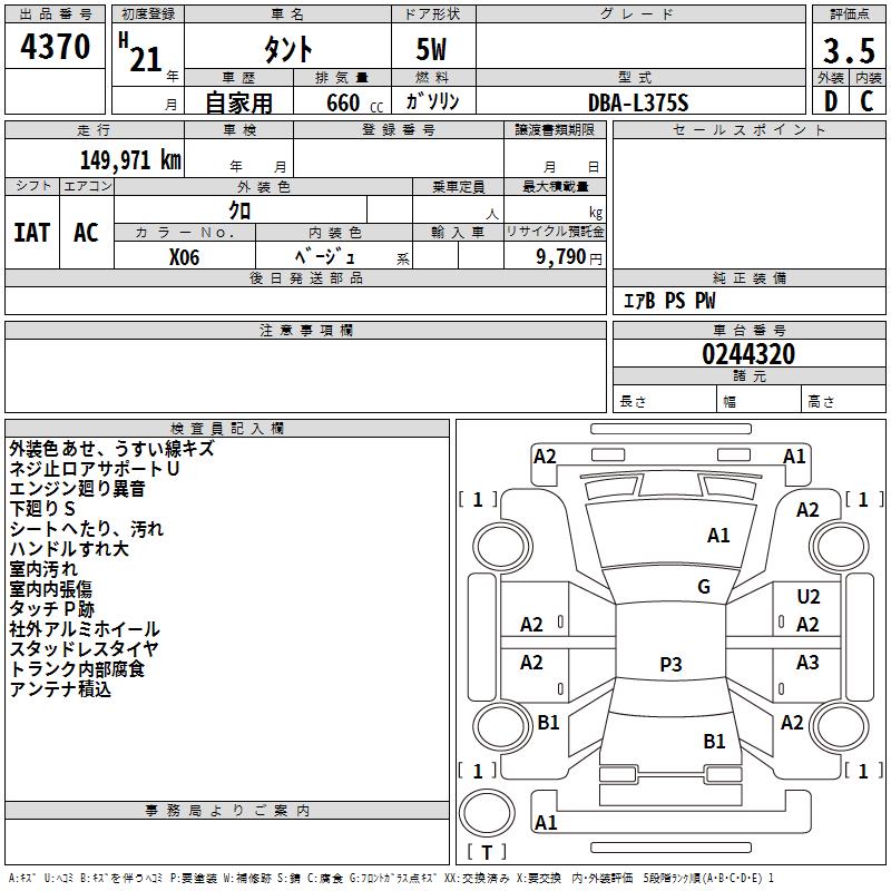 DAIHATSU TANTO