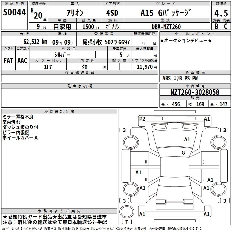 TOYOTA ALLION