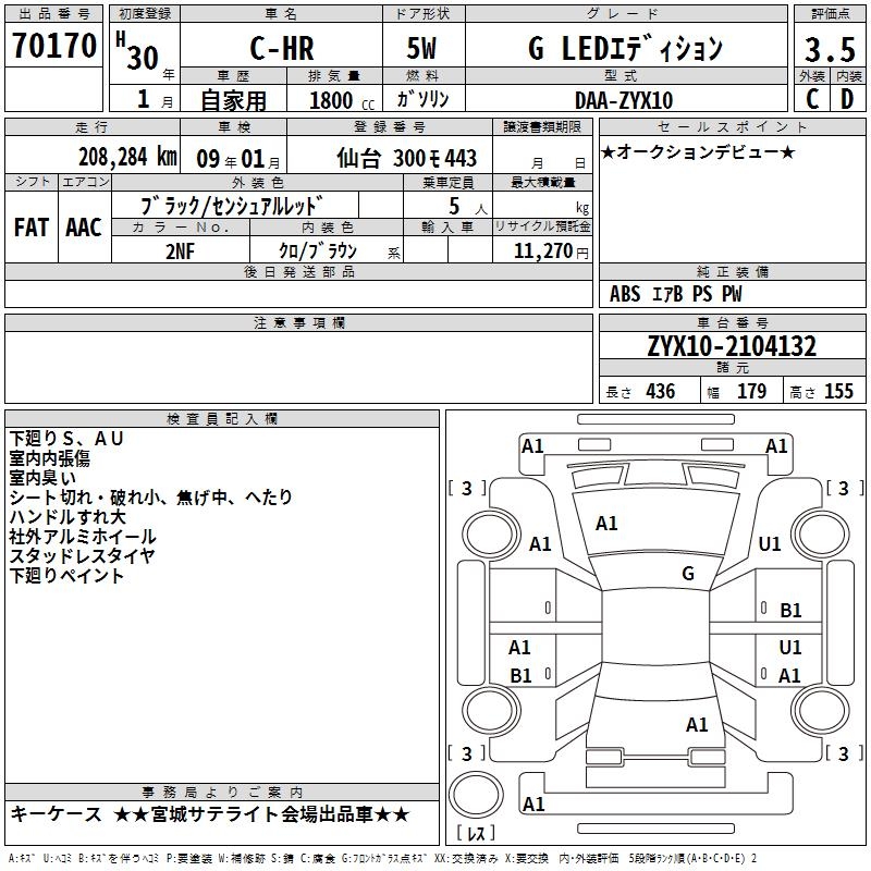 TOYOTA C-HR