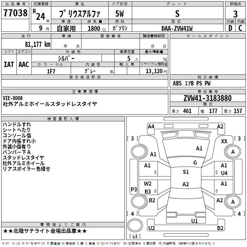TOYOTA PRIUS ALPHA