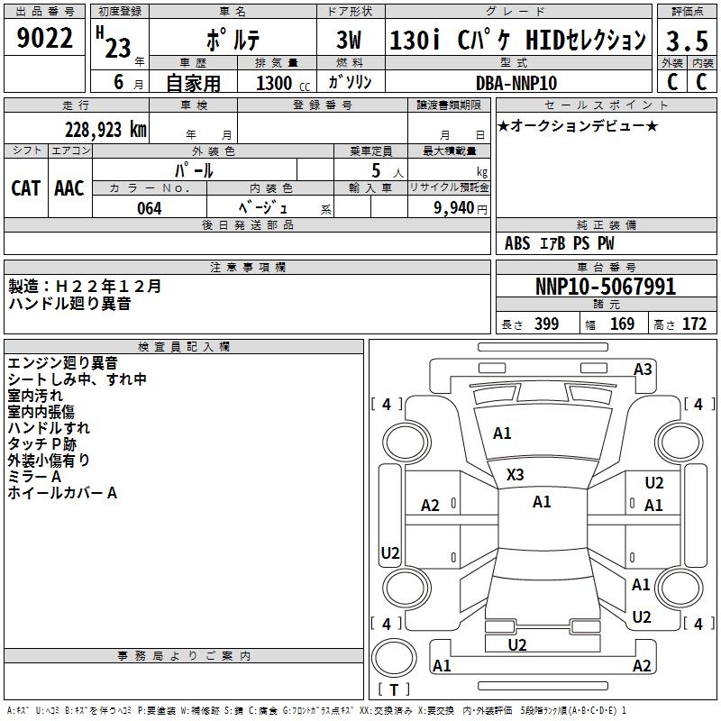 TOYOTA PORTE