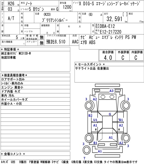 NISSAN NOTE