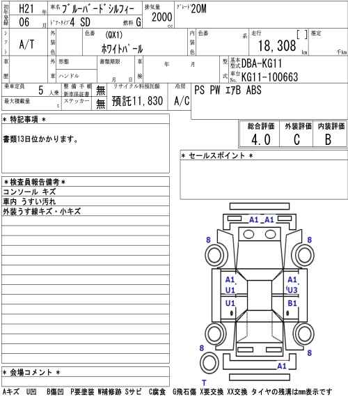 NISSAN BLUEBIRD SYLPHY