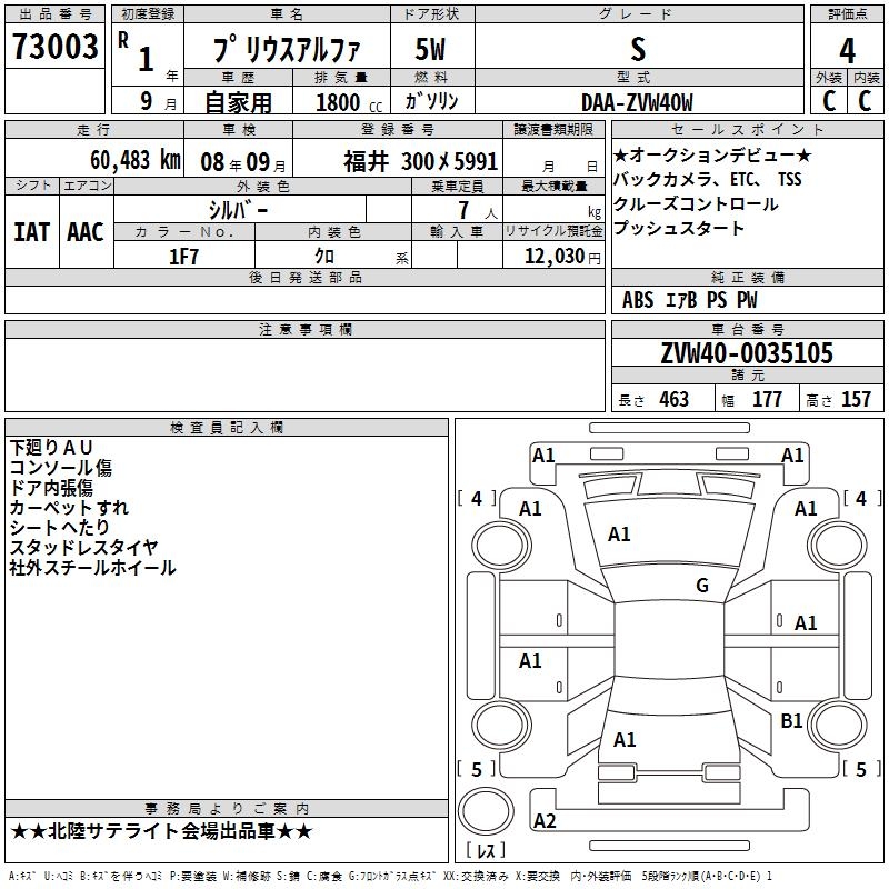 TOYOTA PRIUS ALPHA