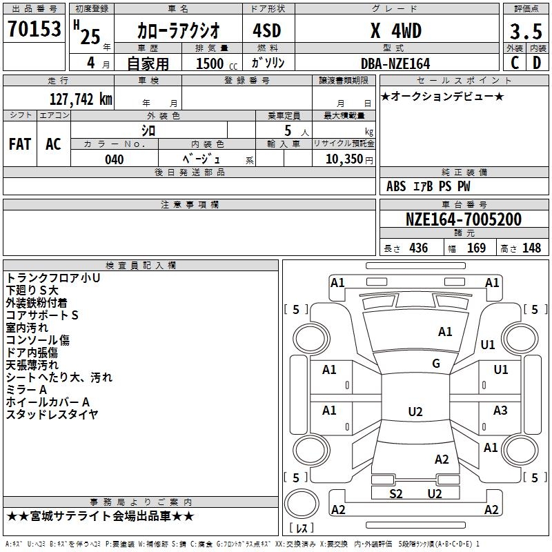 TOYOTA COROLLA AXIO