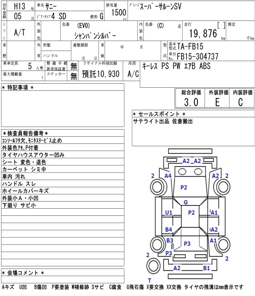 NISSAN SUNNY