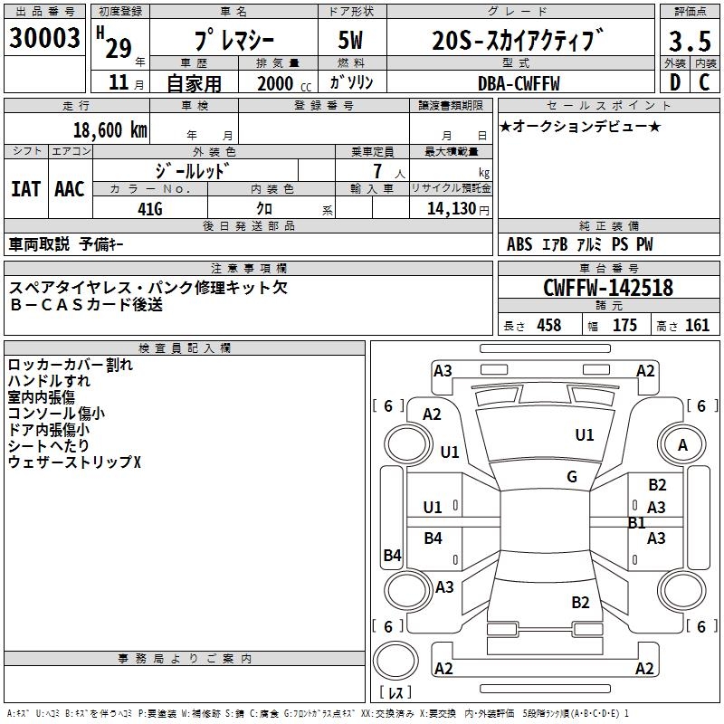 MAZDA PREMACY