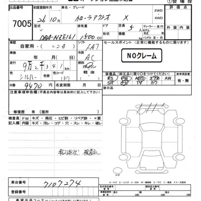 TOYOTA COROLLA AXIO