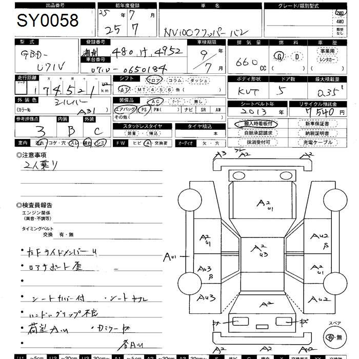 NISSAN NV100 CLIPPER