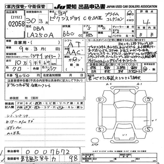 TOYOTA PIXIS JOY