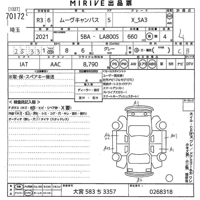 DAIHATSU MOVE CANBUS