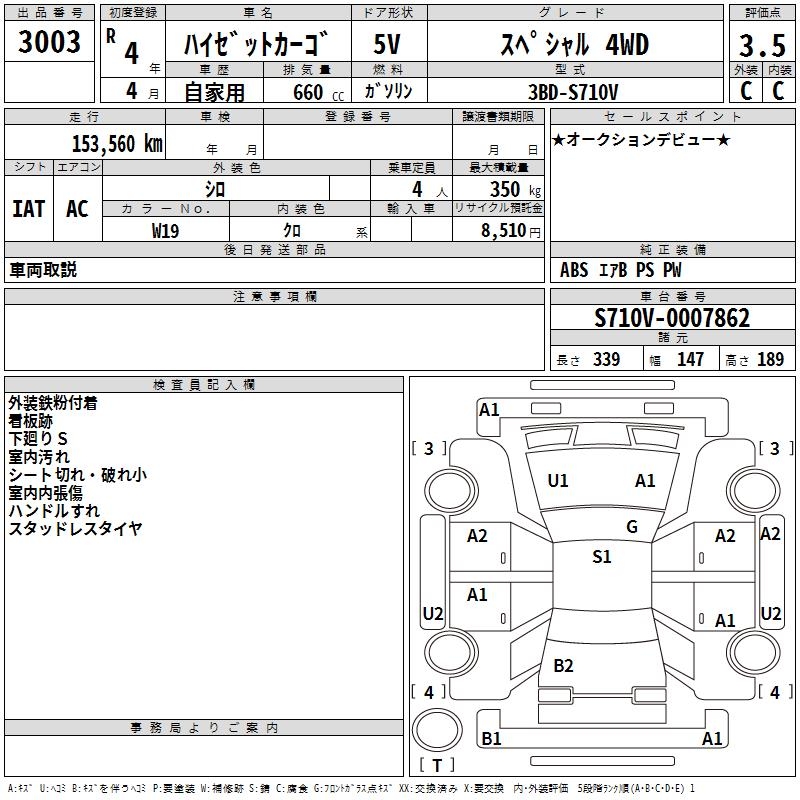 DAIHATSU ATRAI