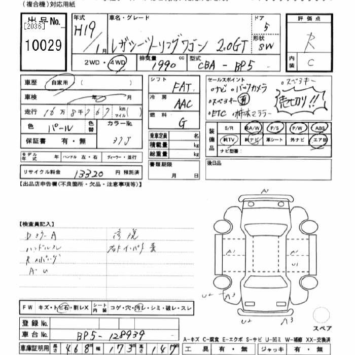 SUBARU LEGACY