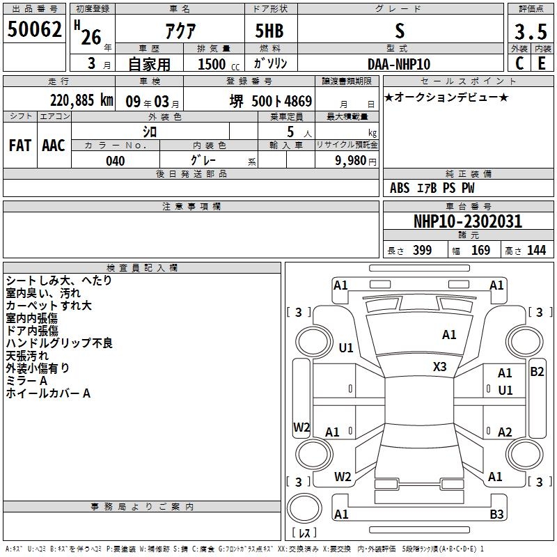 TOYOTA AQUA