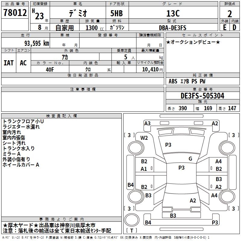 MAZDA DEMIO