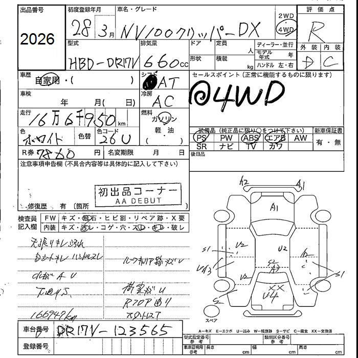 NISSAN NV100 CLIPPER