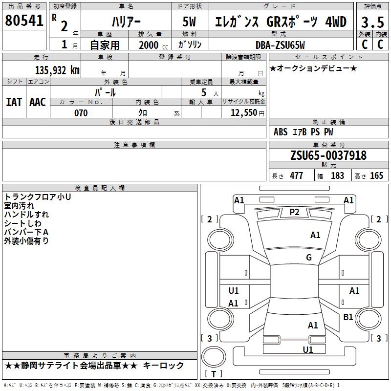 TOYOTA HARRIER