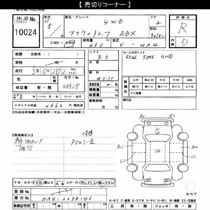 HONDA ACTY