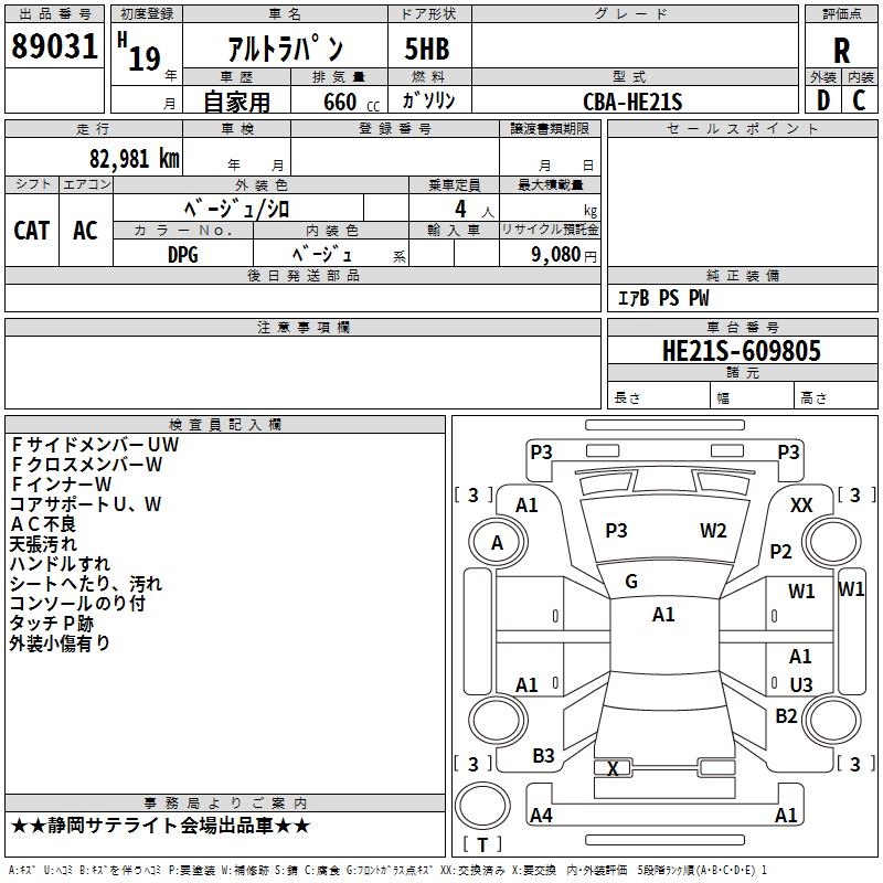 SUZUKI ALTO LAPIN