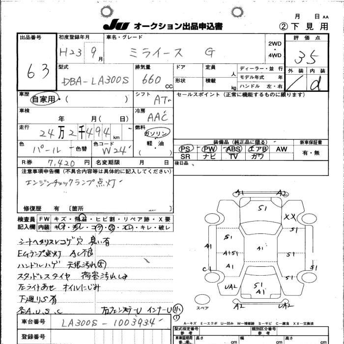 DAIHATSU MIRA E:S