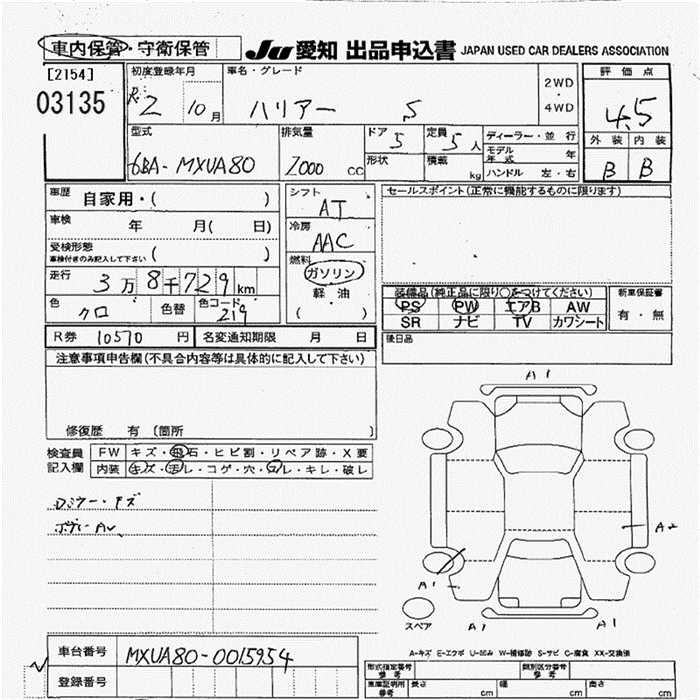 TOYOTA HARRIER